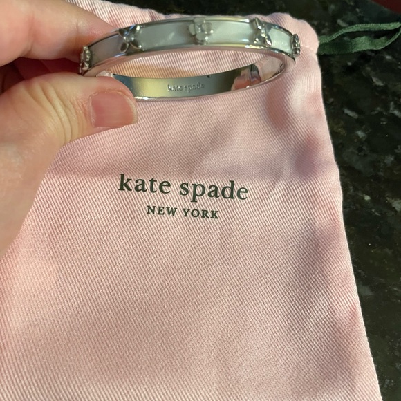 Kate Spade Silver Studded Bangle - Picture 3 of 4